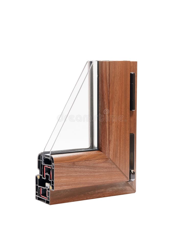 Plastic profile royalty free stock image