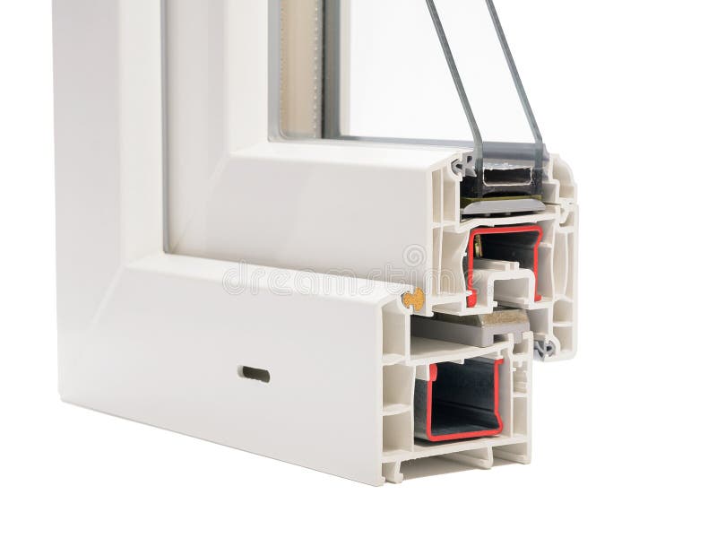 Plastic profile royalty free stock image