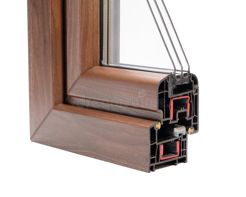 Plastic profile royalty free stock photos