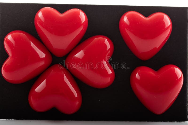 Plastic hearts stock image. Image of love, artificial, plenty 3547