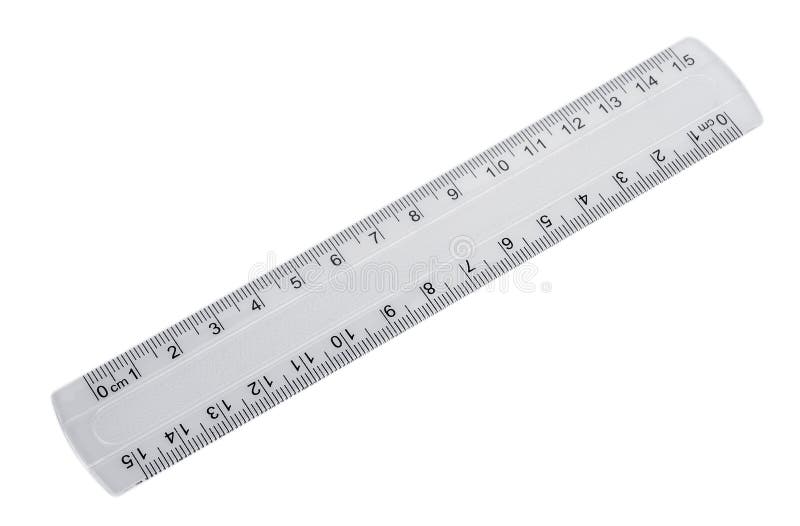 A 15 cm ruler. stock photo. Image of imperial, small, isolated - 2341682