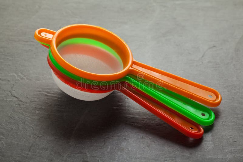Plastic sieve stock photo. Image of utensil, kitchen, device 5845568