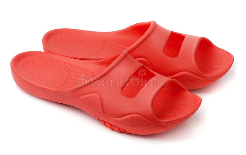 Plastic slippers stock image. Image of pursuit, personal 38196451