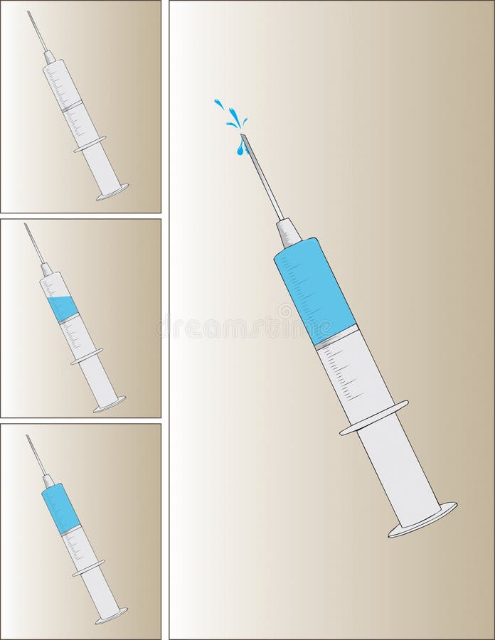 Plastic syringe