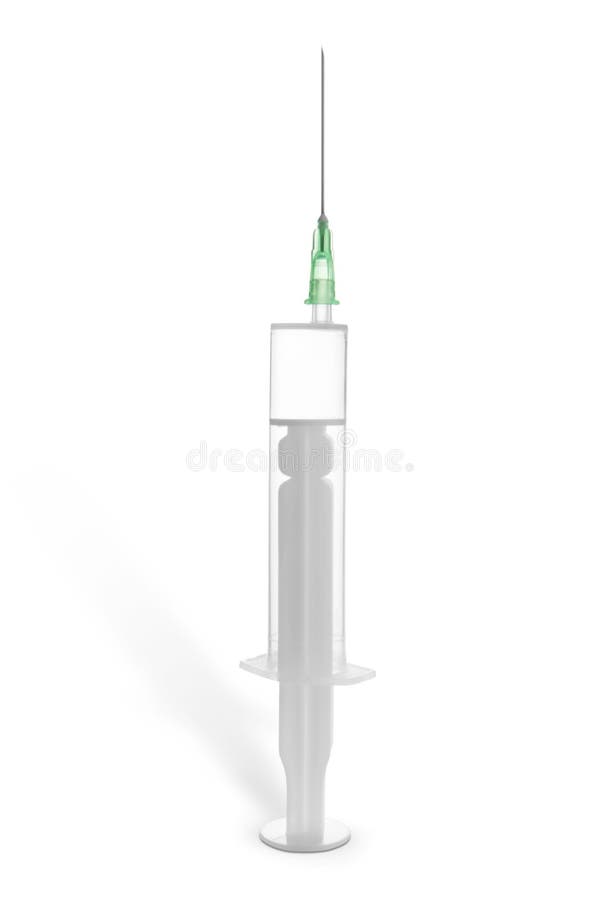 Plastic Syringe with Needle Stock Photo Image of single, object 22529666