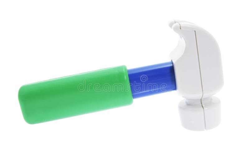 Plastic Toy Hammer stock photo. Image of life, amusement 8093922