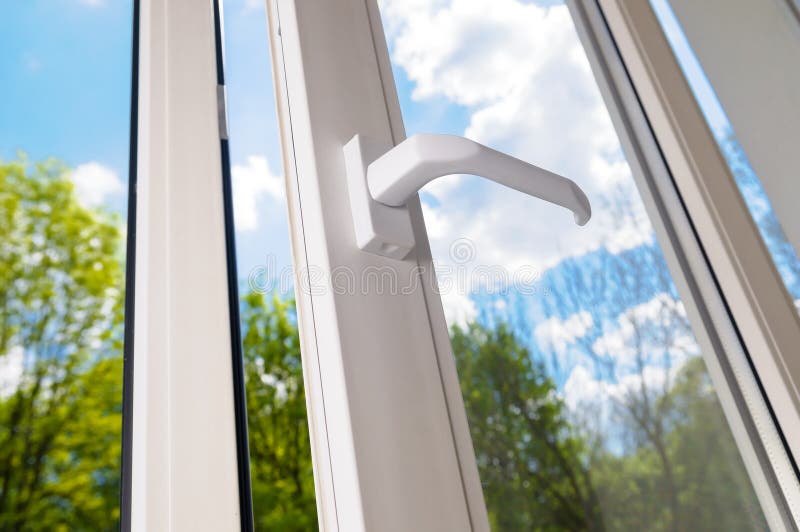 Plastic vinyl window stock image. Image of nature, vynil 41171435