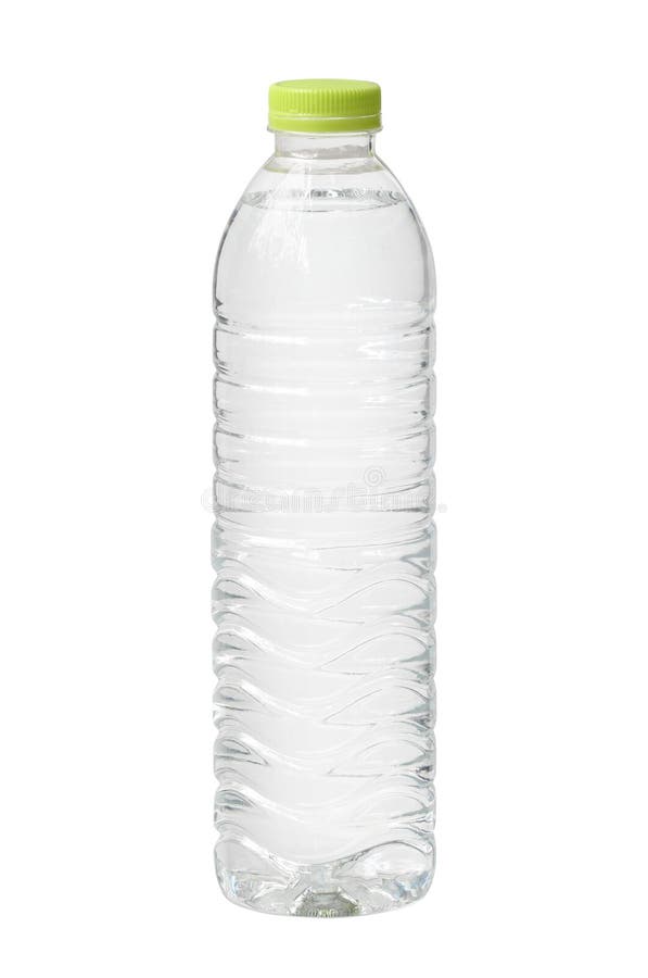Plastic Small Water Bottle Disposable Stock Image Image of
