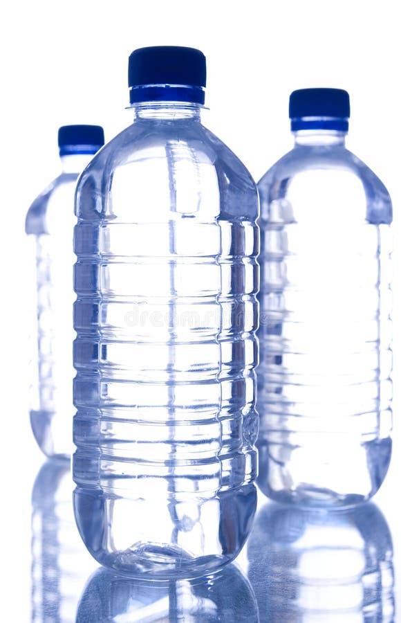 Plastic water bottles