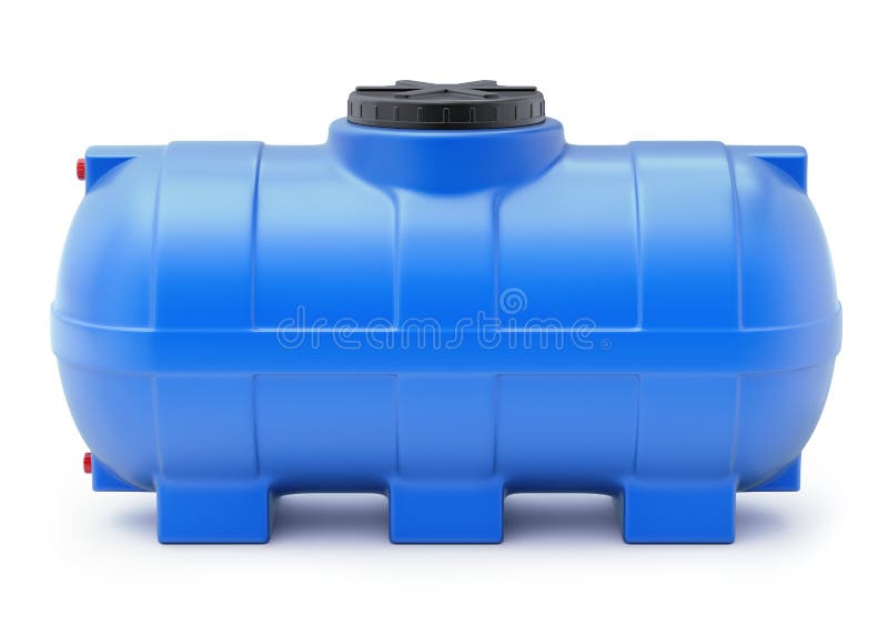 Plastic water cistern royalty free illustration