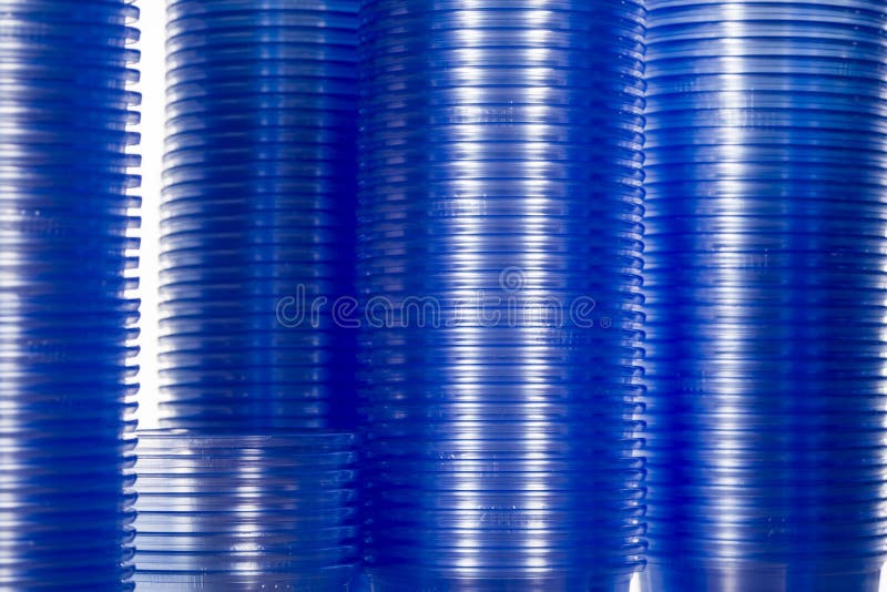 Plastic Water Cups for a Vending Machine Stock Image Image of beer