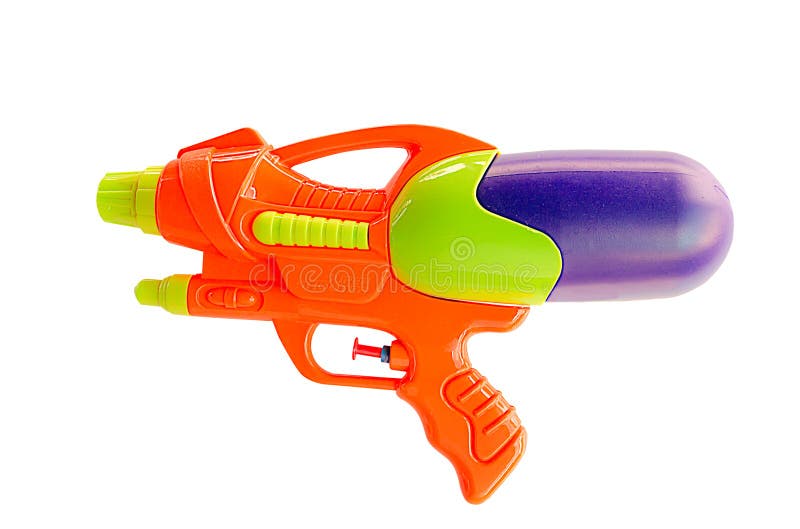 Plastic water gun stock photo. Image of object, nozzle 53154802