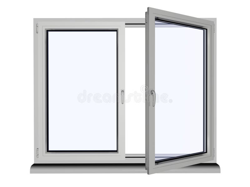 Plastic window stock images