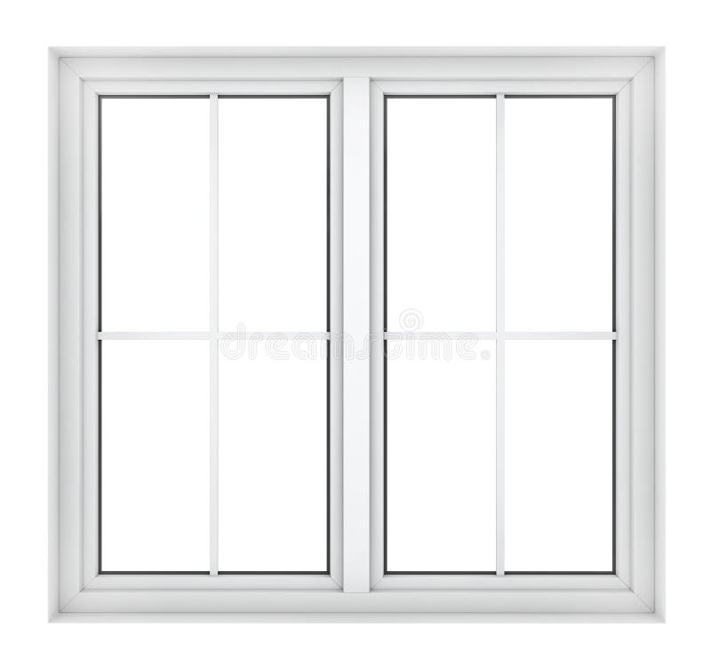 Plastic window frame stock photo. Image of render, rectangular - 98229152