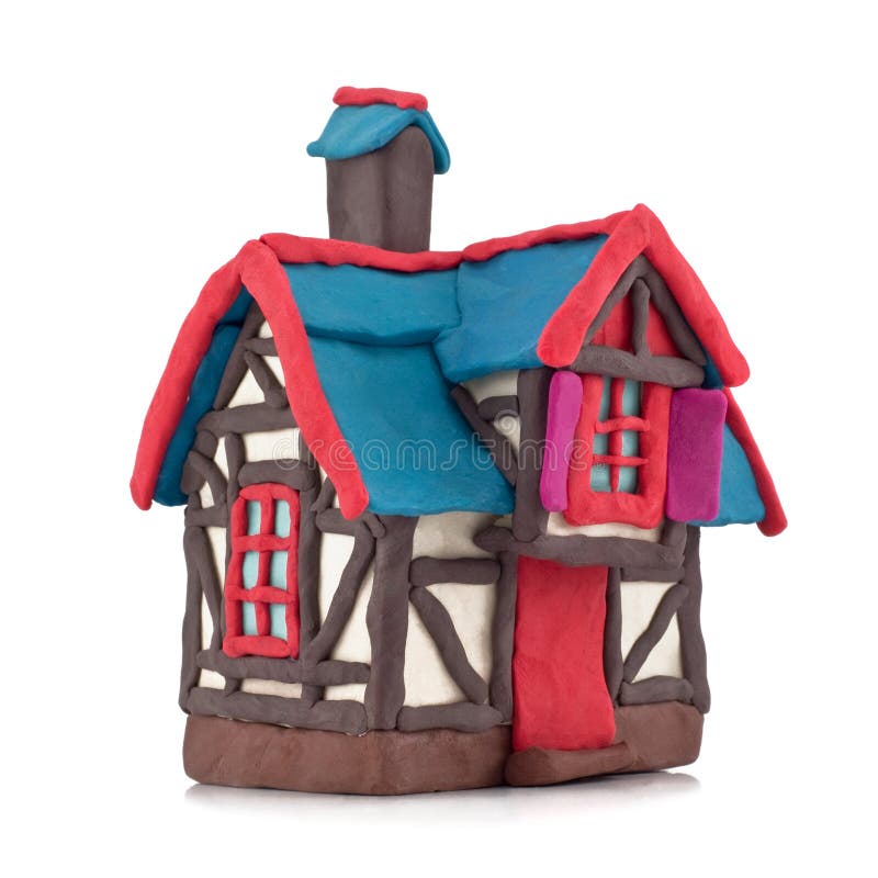 Plasticine house