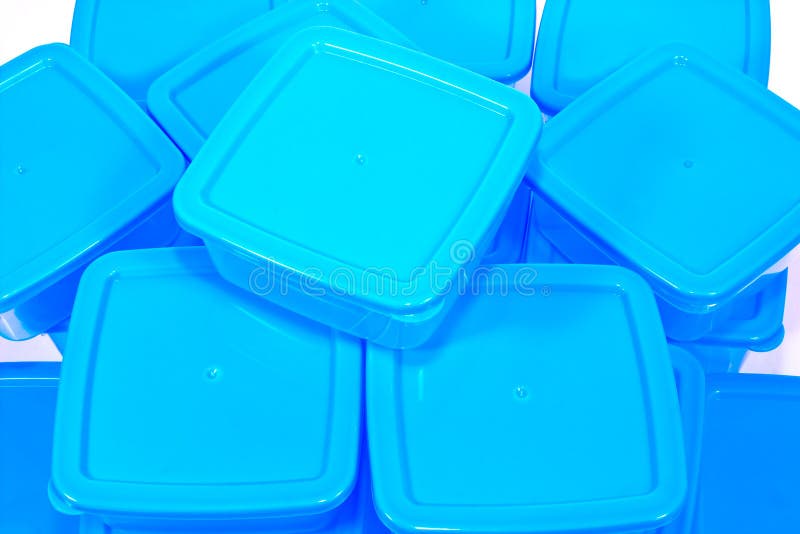 Plastikbehälter stockfoto. Bild von rechteckig, geschlossen - 22549208