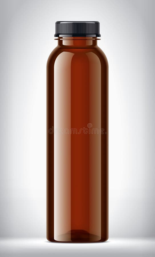 Plastikflasche auf Hintergrund. Abstrakte Beispiel für Ihre Projekte