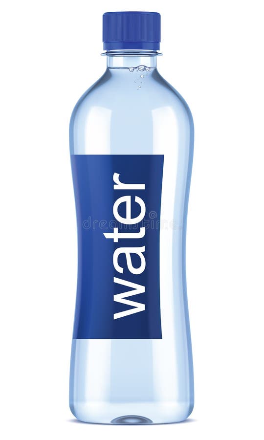 Plastikflasche Trinkwasser vektor abbildung