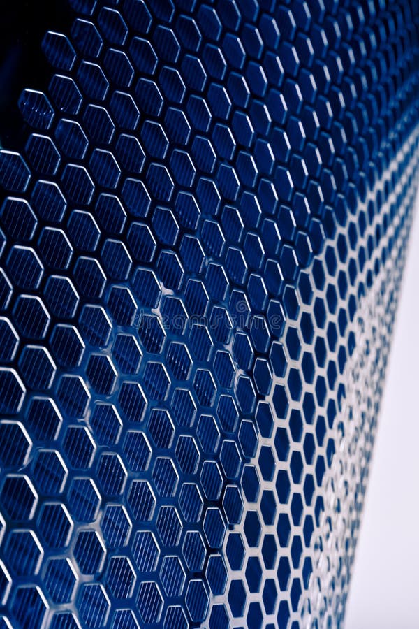 Plasă metalică albastră royalty free stock photos