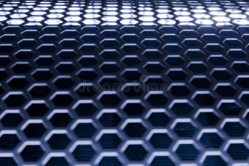 Plasă metalică albastră royalty free stock image