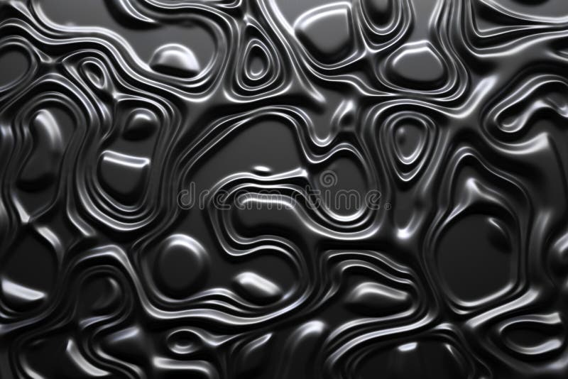 Liquid silver and black metal Abstract background. Liquid marble pattern. Liquid silver and black metal Abstract background. Liquid marble pattern.