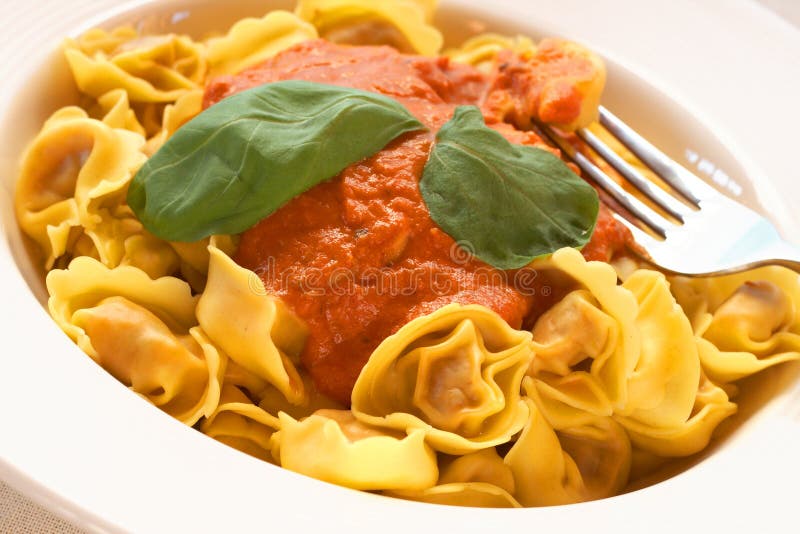 Traditional Tortellini Pasta Stock Image Image of plate, traditional