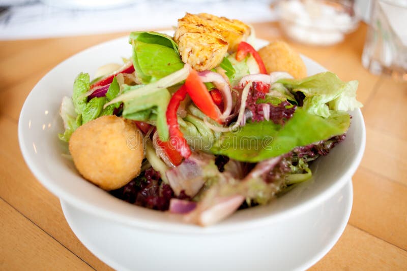 Fresh garden salad stock image. Image of health, delicious 30177099