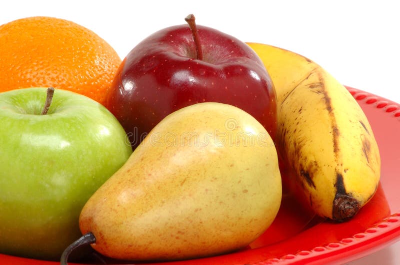 Plate of fruit