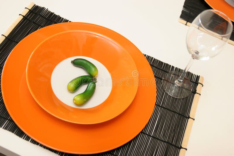 Plate and glass stock image. Image of elegance, eating 4034017
