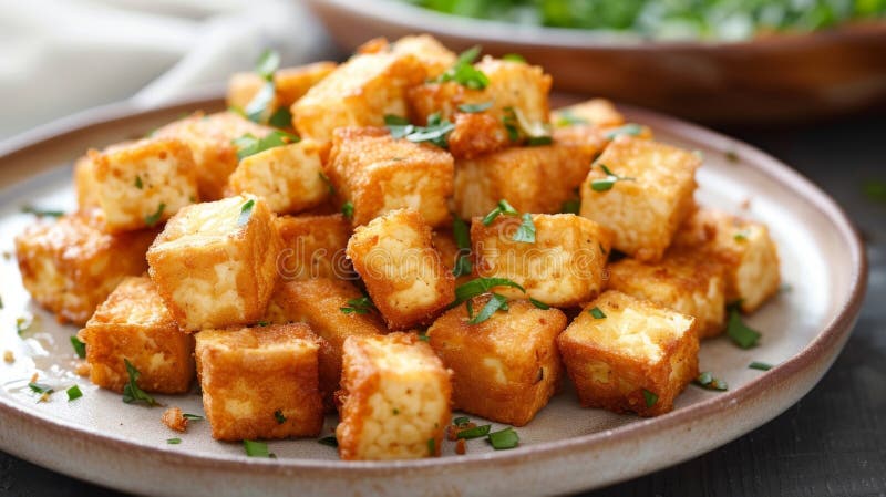 Tofu is cut into cubes stock photo. Image of china, green - 160427806