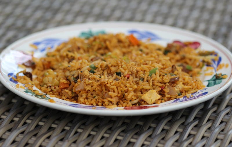 Indonesian Nasi Goreng stock image. Image of meal, barbecue - 7567001