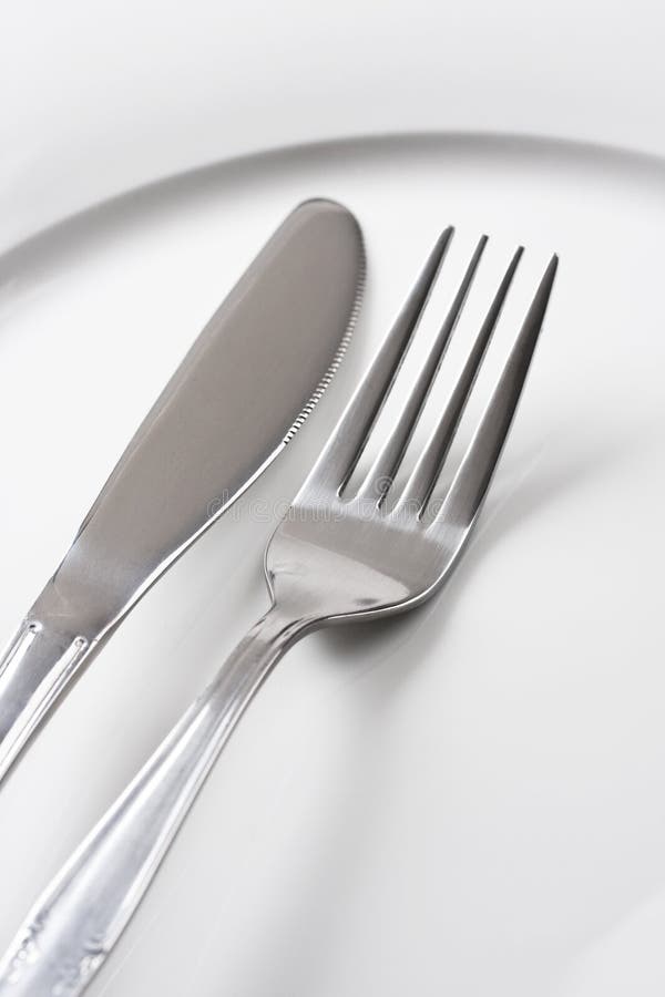 plate,knife and fork
