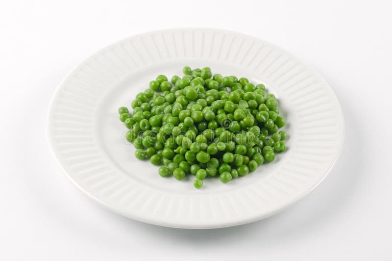 Plate of peas stock photo. Image of isolated, vegetable 17089564