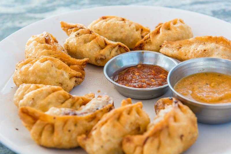 Plate of Traditional Momos. Stock Photo Image of culture, momo 63038894