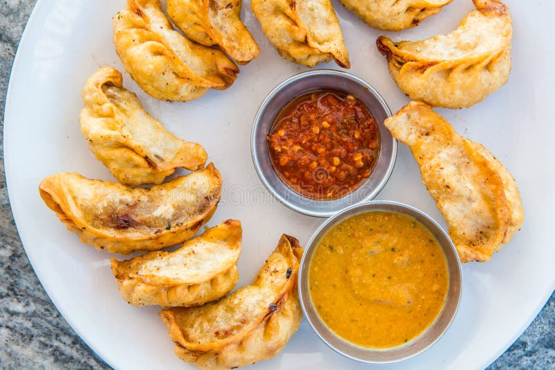 Plate of Traditional Momos. Stock Photo Image of food, lunch 63037984