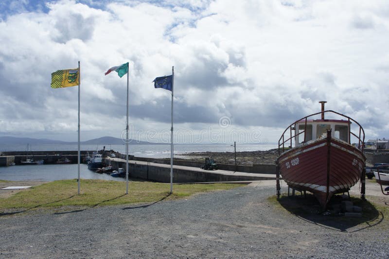 Platser från Tory Island, Donegal, Irland arkivbild Platser från Tory Island, Donegal, Irland arkivbild