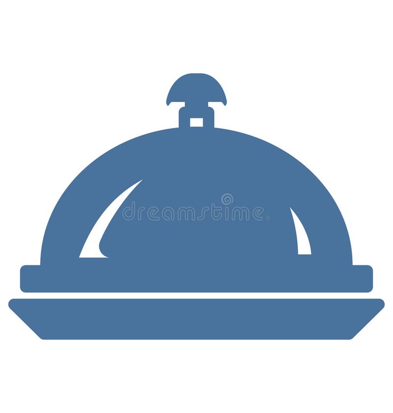 Platter Isolated Vector icon that can be easily edit or modified. stock illustration