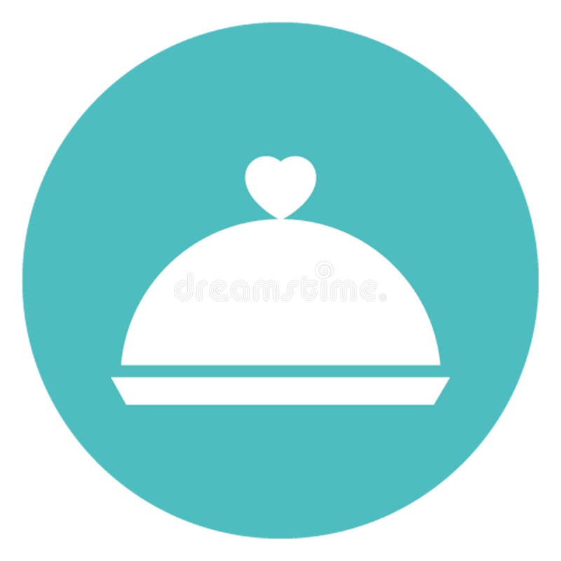 Platter, serving platter Isolated Vector Icon which can be easily modified or edited stock illustration