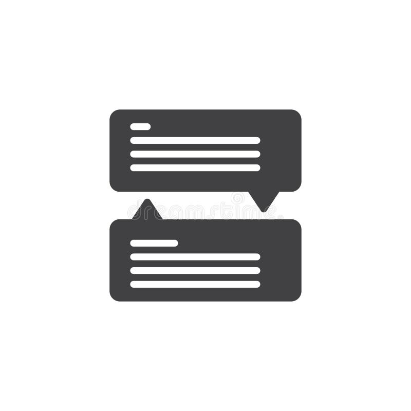 Plaudernder on-line-Ikonenvektor lizenzfreie abbildung