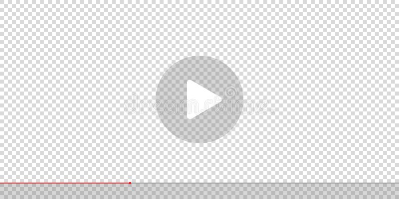 Play button vector icon. white start video buttons on transparent background. music sign ui screen. watch online video symbol