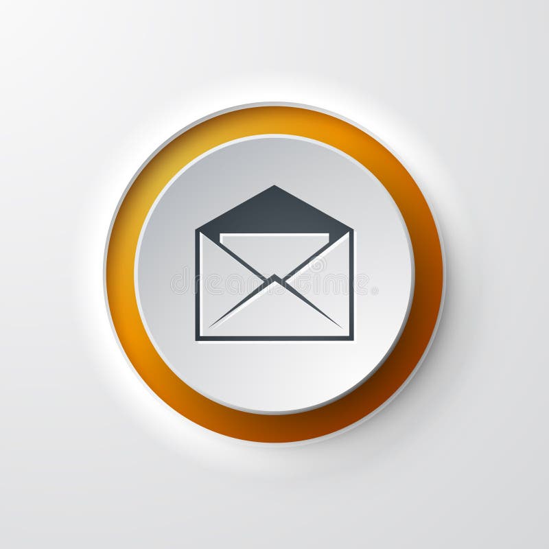 Play web icon push button royalty free illustration