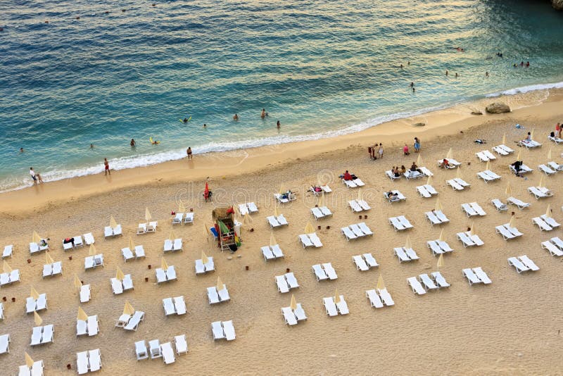 Playa Antalya de Kaputas imagenes de archivo Playa Antalya de Kaputas imagenes de archivo