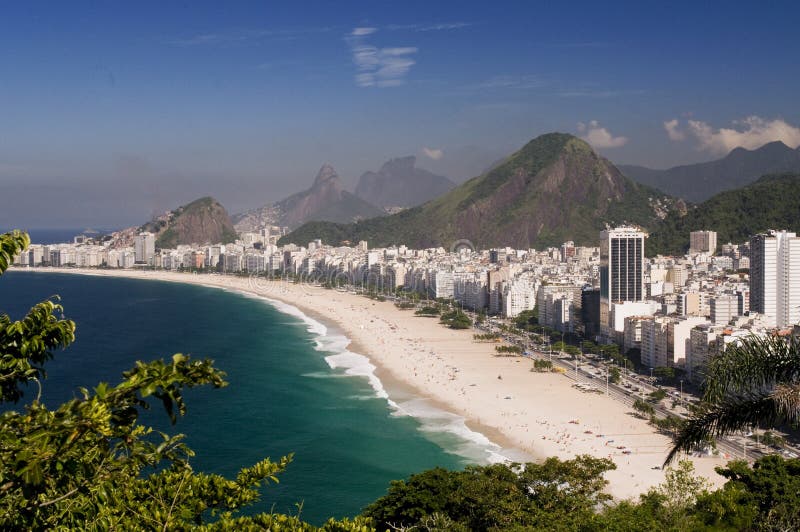 Playa de Copacabana en Rio de Janeiro