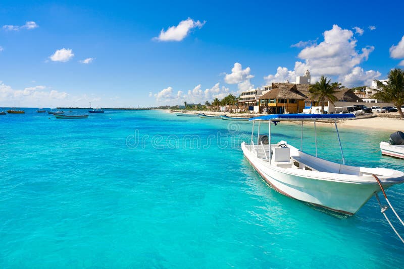 Playa de Puerto Morelos en Riviera maya imagen de archivo Playa de Puerto Morelos en Riviera maya imagen de archivo