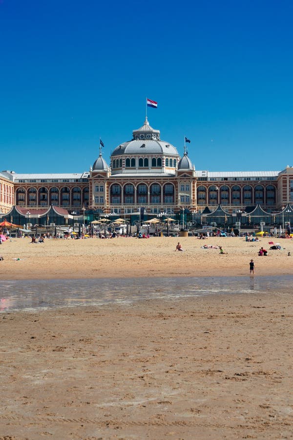 Playa De Scheveningen, La Haya Foto de archivo - Imagen de resorte