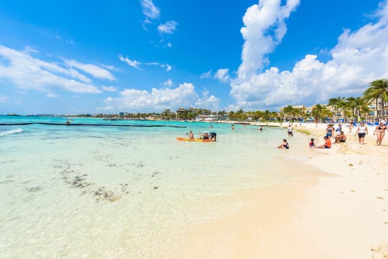 Playa Del Carmen Playa Y Ciudad Del Paraso En La Costa Del Caribe De