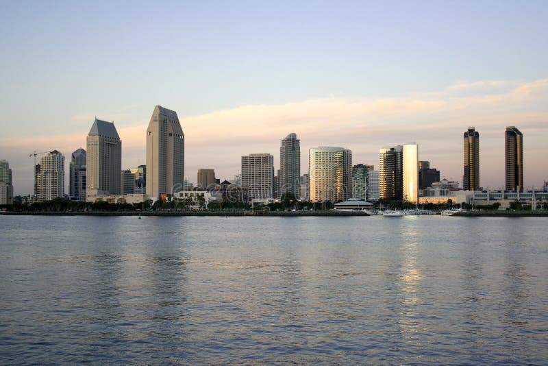 Sunset, Beach in Downtown San Diego,Ca. Sunset, Beach in Downtown San Diego,Ca.