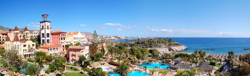 playa för panorama för americas de hotell las lyxig royaltyfri bild playa för panorama för americas de hotell las lyxig royaltyfri bild