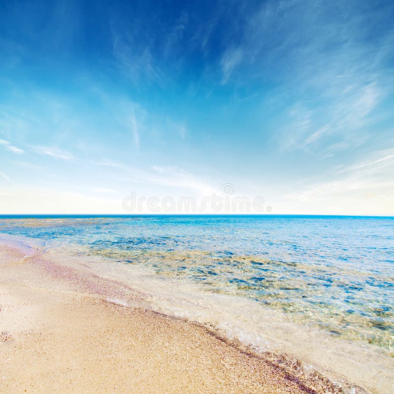  Playa tropical del verano imagen de archivo