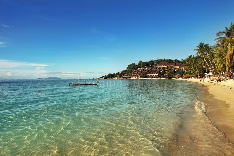 Playa tropical hermosa en Tailandia